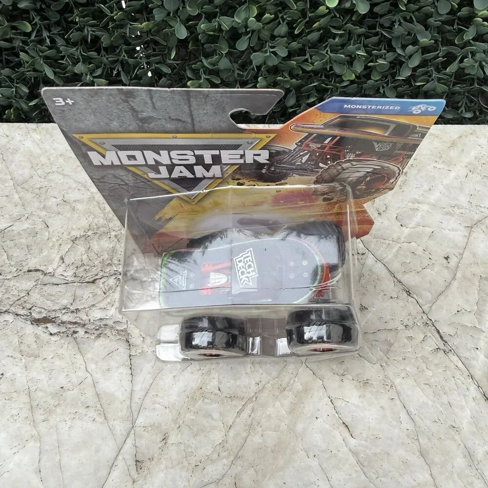 Monster Jam Tech Deck Wreck Deck - Spin Master 2026 Monsterized Truck